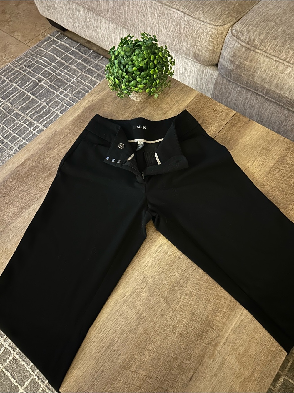 Apt. 9 women’s Black Dress Pants - Slim Tailored Fit